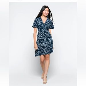 41 Hawthorne Elisse Knit Surplice Dress